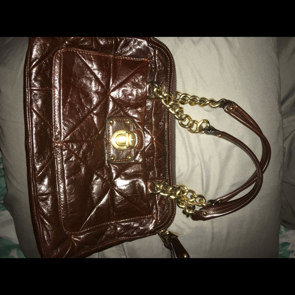 Marc Jacobs quilted leather bag